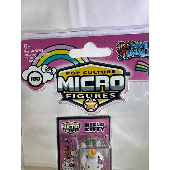 NEW World's Smallest HELLO KITTY IN UNICORN COSTUME Pop Culture Micro Figure Toy - Picture 5 of 13